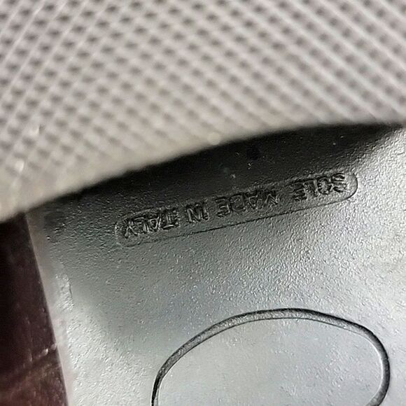 NaNa VTG Brown Leather Granny Ankle Boots Block Heel lace-up SZ 39 - Picture 11 of 12